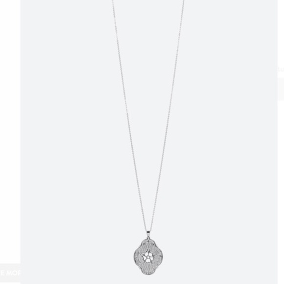 Bay To Baubles Silver Doral Filigree Pendant Necklace - Picture 1 of 5